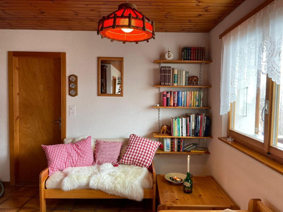 Gemuetliche Wohnung Mit Traumaussicht! Albinen エクステリア 写真